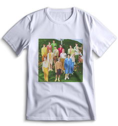 Футболка Top T-shirt seventeen k-pop (Севентин) 0001 белая XS