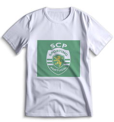 Футболка Top T-shirt Sporting Спортинг 0006 белая S