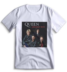 Футболка Top T-shirt Queen 0002 белая M