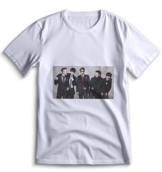 Футболка Top T-shirt Биг-Бэнг Big bang k-pop 0043 белая L