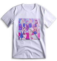 Футболка Top T-shirt red velvet k-pop Красный Вельвет 0052 белая L