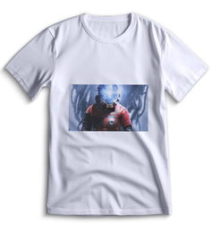 Футболка Top T-shirt Prey (Прей) 0006 белая 3XS
