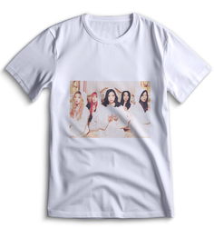 Футболка Top T-shirt red velvet k-pop Красный Вельвет 0079 белая XXS