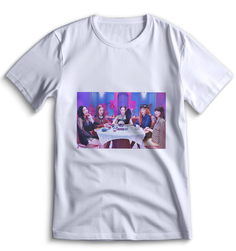 Футболка Top T-shirt red velvet k-pop Красный Вельвет 0094 белая XXS