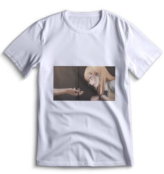 Футболка Top T-shirt Фарфоровая Кукла Аниме 0024 белая XS