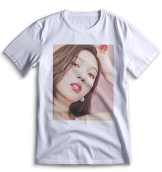 Футболка Top T-shirt red velvet k-pop Красный Вельвет 0031 белая L