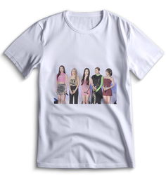 Футболка Top T-shirt red velvet k-pop Красный Вельвет 0003 белая M