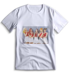 Футболка Top T-shirt red velvet k-pop Красный Вельвет 0021 белая XXS