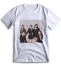 Футболка Top T-shirt red velvet k-pop Красный Вельвет 0018 белая XL