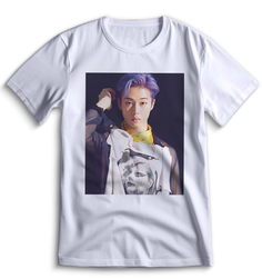 Футболка Top T-shirt SF9 k-pop 0112 белая XL