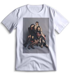 Футболка Top T-shirt red velvet k-pop Красный Вельвет 0041 белая XXS