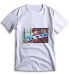 Футболка Top T-shirt SK8 На скейте в бесконечность 0036 белая XS