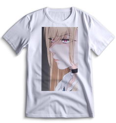 Футболка Top T-shirt Фарфоровая Кукла Аниме 0018 белая S