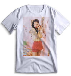 Футболка Top T-shirt red velvet k-pop Красный Вельвет 0020 белая M