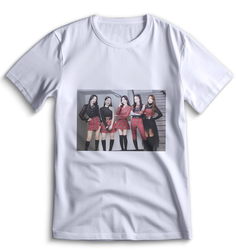 Футболка Top T-shirt red velvet k-pop Красный Вельвет 0061 белая XS
