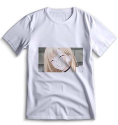 Футболка Top T-shirt Фарфоровая Кукла Аниме 0010 белая XL