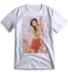 Футболка Top T-shirt red velvet k-pop Красный Вельвет 0020 белая XL