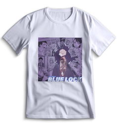 Футболка Top T-shirt Блю Лок Blue Lock 0040 белая M