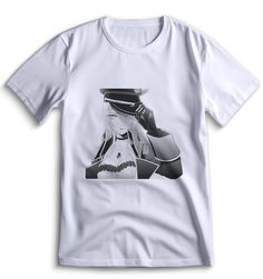 Футболка Top T-shirt Фарфоровая Кукла Аниме 0002 белая M