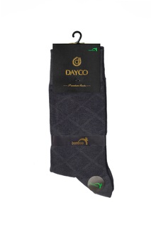 Носки мужские DAYCO #009 бамбук+хлопок тёплые серые 41-45