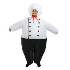 Костюм карнавальный мужской NoBrand Повар белый one size