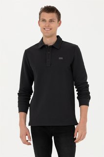 Лонгслив мужской US Polo Assn G081SZ0820ELVAT серый 2XL