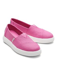 Слипоны женские Toms 10017837 розовые 40 EU