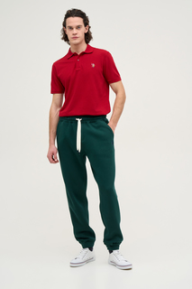 Спортивные брюки мужские US Polo Assn G081SZ0OP0ODELSK023-R зеленые 2XL
