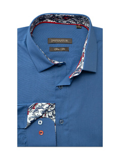 Рубашка мужская Maestro Allurе синяя 39/178-186