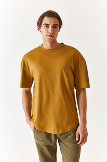 Футболка мужская US Polo Assn G081SZ0110GULCI коричневая 2XL