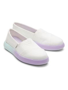 Слипоны женские Toms 10017844 белые 38 EU