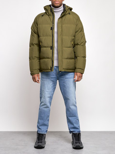 Зимняя куртка мужская AD3111 хаки 4XL No Brand