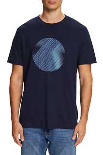 Футболка мужская Esprit Casual 083EE2K307 синяя XL