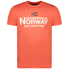 Футболка мужская Geographical Norway SW1296H-GNO, коралловый, 2XL
