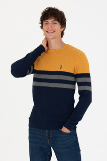 Джемпер мужской US Polo G081SZ0TK0KRAKOV-SK23 синий L