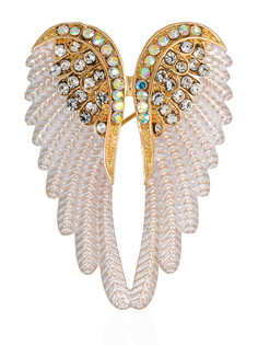 Брошь из бижутерного сплава LIGHT NIGHT 221090679 кристаллы