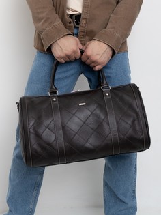 Дорожная сумка мужская Franchesco Mariscotti 6-428кFM коричневая, 26x47x23 см