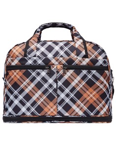 Дорожная сумка унисекс BAGS-ART LM 40-48 бежево-коричневая, 48x33x25 см