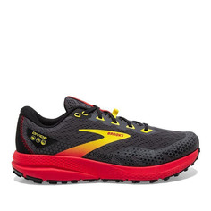 Беговые Кроссовки Brooks Divide 3 Black/Fiery Red/Blazing Yellow р.8 US