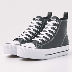 Кеды женские British Knights B49-3736-02 черные 42 EU