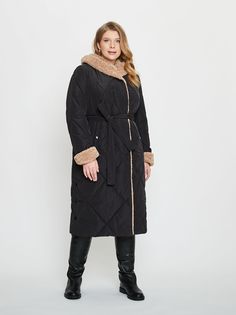Пальто женское ElectraStyle 5У-0209/1-112/3181 черное 54 RU