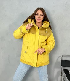 Куртка женская 313 желтая 46-48 RU No Brand