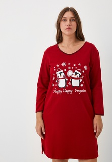 Платье домашнее женское N.O.A. 31959 красное 48 RU NOA