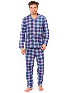 Пижама мужская N.O.A. 20966 синяя 50-52 RU NOA