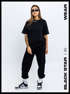 Костюм женский Black Star Wear SLBA0123-006 черный S