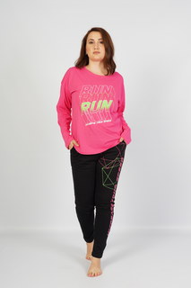 Пижама женская VIENETTA 104371_0000 розовая XL