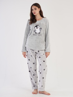 Комплект домашний женский VIENETTA 304065_2874 серый S