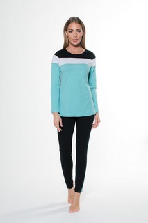 Комплект домашний женский VIENETTA 004237_0000 зеленый S