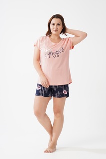 Пижама женская VIENETTA 109119_0274 розовая XL