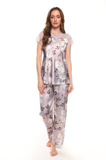 Пижама женская VIENETTA 1611055133 фиолетовая XL